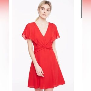 Parker Katie Dress in Monaco Red